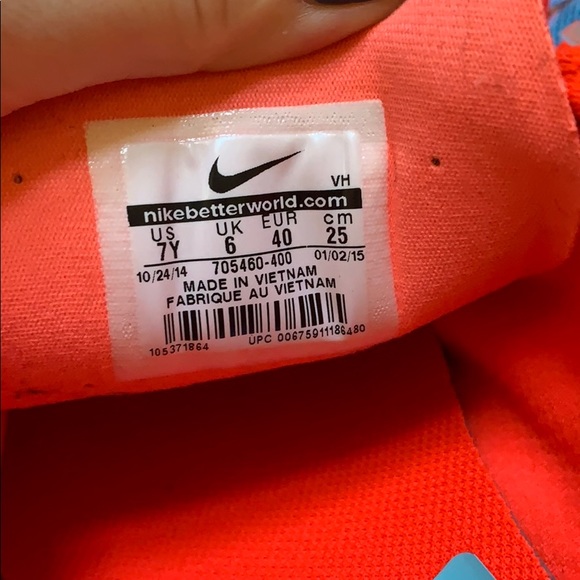 Nike Sneakers-Flex Fury- size 7Y - Picture 7 of 8